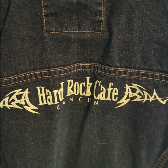 🎸 Old School Vintage 90’s Hard Rock Cafe Denim Jeans Jacket - Never Worn 🎸 - Picture 5 of 16